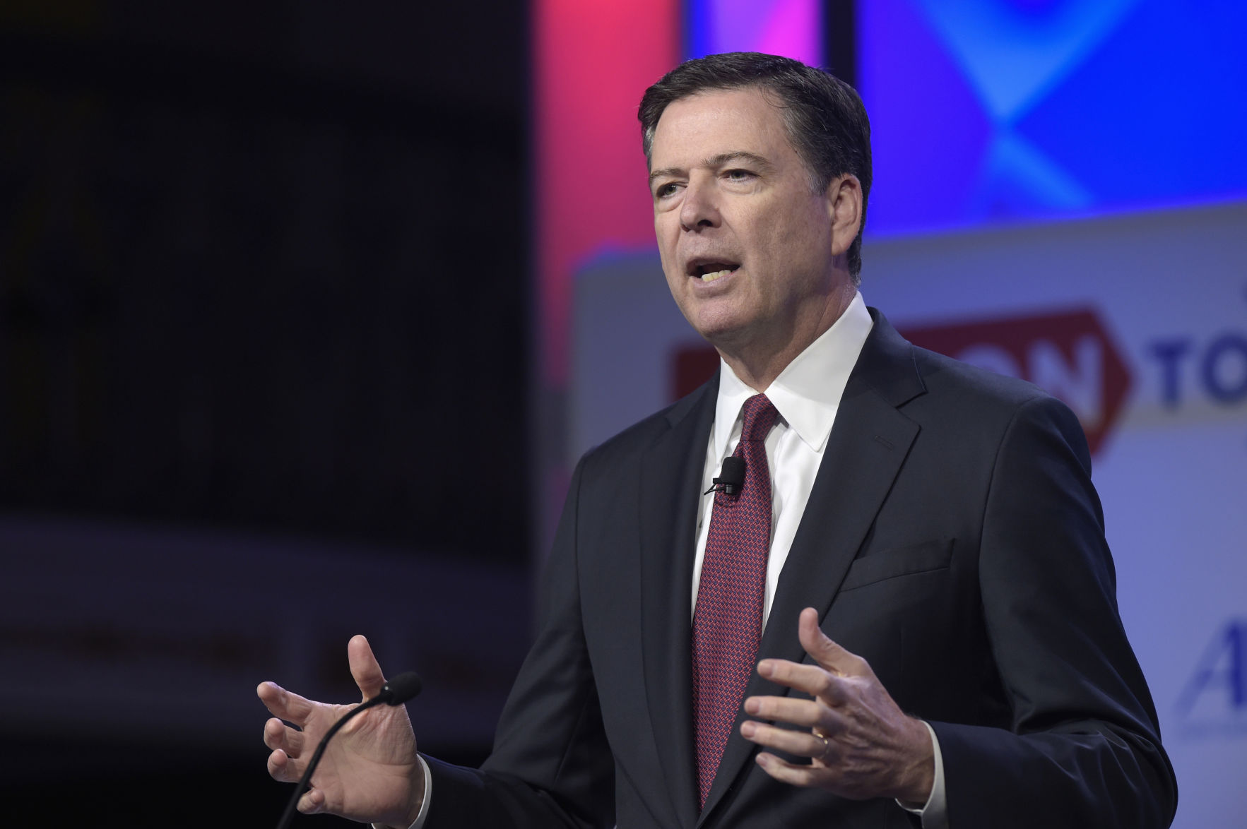 May 9, 2017: FBI Director James Comey